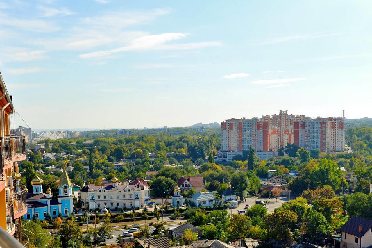 Penthouse On Strada Ismail 58/1 Leilighet Chisinau Eksteriør bilde